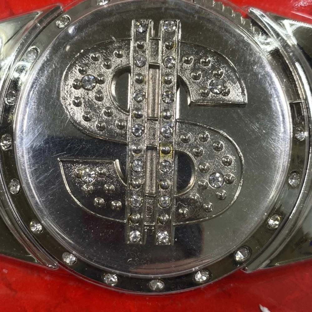 Hip Hop Flash Belt‎ Buckle, $ Dollar EMBLEM